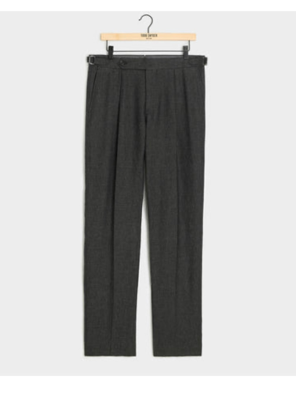 Todd Snyder Men's Italian Linen Side Tab Trouser